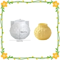Christmas nativity scene silicone mold for resin with dimensions 5.38cm by 6.4cm - Star of Life Lantern Ball 001