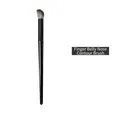 Angled nose shadow brush with finger-shaped synthetic bristles and black handle - Finger-tip Nasal Shadow Brush