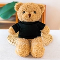 T-shirt Bear - Black 30 Centimeters In Length