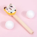 Wooden panda breathing trainer and floating ball game for children oral muscle training - Panda Floating Ball