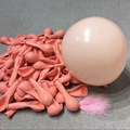 Pastel peach macaron latex balloons in small and large sizes for birthday party decoration - Special Price Drop - 5-inch Mini Balloons (102 Pieces) Macaron Orange - A Must-have Choice