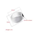 Irregular silver faceted bead charm for DIY jewelry making with dimensions 14mm by 13mm - VZ451 Platinum