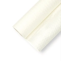 Caja de regalo de Navidad con textura de rayas verticales en elegante blanco puro - Papel de Nido de Abeja Blanco Crema