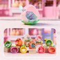Nine-tailed fox fruit Blind Box set with 8 standard and 2 hidden resin crystal figures - A093 Fruit Paradise Series Set of 8 / Full Box Set