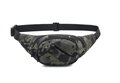 Sacoche tactique camouflage vert avec fermetures éclair et sangle réglable noire - Camo Vert Armée