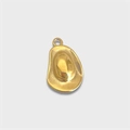 DIY gold cowboy hat pendant charm accessory for floral silk scarf necklace and jewelry - Cowboy Hat