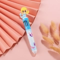 Cartoon Little Mermaid 10-color retractable ballpoint pen for creative journaling - Mermaid - Blue
