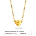 40+5cm / Gold - Letter K
