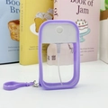70ml lavender mist spray bottle with silicone hook and transparent travel container - 50ml+Hook / Purple