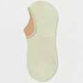 Women's mint green mesh cotton no-show socks with breathable thin weave and non-slip design - One Size 34-40 / Cyan Green