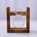 Diamond Single Bottle Retro Wood Stand