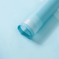 Waterproof sky blue translucent flower wrapping paper roll for florist bouquets - New Era - Urban Blue