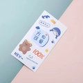 Autocollants mignons en PVC avec ours et citations pour bouteilles et carnets DIY - Tout est mignon