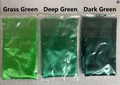 Guanti lunghi in raso elasticizzato nei colori verde erba, scuro e smeraldo per eventi - Taglia unica / Verde Scuro