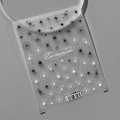 Stickers ongles 5D fins avec motifs d'étoiles noires et blanches modèle TS-3320 - TS-3320 Étoiles Changeantes