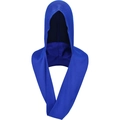Royal blue cooling hooded towel wrap made of breathable quick-dry mesh fabric - New Pullover Style / 75*48CM / Royal Blue