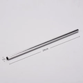 Pajita reutilizable de acero inoxidable 304 plata, de 29cm de largo y 1cm de diámetro - Acero Inoxidable 1*29cm
