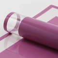 Glossy deep purple waterproof flower wrapping paper roll with high-shine mirror finish - Pure Paper - Purple