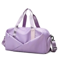 Sac de sport violet étanche avec séparation humide-sec et bandoulière amovible - S / Violet