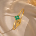 2003 Golden Four-leaf Clover Green