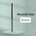 Inkless eternal pencil in Morandi green finish with ergonomic grip for students - Small Rod HB / Green