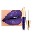 Rossetto liquido opaco Pudaier con finitura viola metallizzato in tonalità 13# - 13# Viola Gemma Glitter