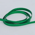 Rollo de cinta verde metálica con textura tejida fina para manualidades de Navidad - 0,3 cm de ancho * 20 yardas / Verde