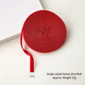 Red velvet ribbon 1cm wide 10m roll for Christmas DIY crafts and gift wrapping - 1cm*10m / Red