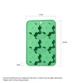 Green 6-cavity snowflake silicone cake mold, 25x17x3cm heat-resistant baking tray - YH325 6-Cavity Snowflake Mold / Green