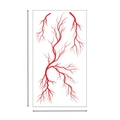 Realistic 3D red vein waterproof temporary tattoo sticker for Halloween horror makeup - Vein Tattoo XB-017
