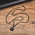 Met Ketting Zwart/Koolstofvezel