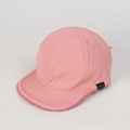 Berretto da baseball in nylon rosa chiaro con calda fodera in lana d'agnello - M (56-58cm) / Rosa