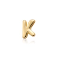 Gold Letter K Accessory Only (Without Chain)