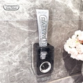 Wall-mounted automatic toothpaste dispenser in transparent grey silver finish - Toothpaste Squeezer (Grey)