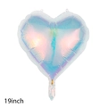 19 Inch Iridescent Heart Balloon