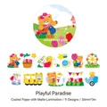 Nastro washi trasparente con orsetti per journaling e adesivi fai-da-te parco divertimenti - 5# Parco Divertimenti