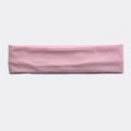 Soft pink sports headband for running made of moisture-wicking cotton fabric - Pink