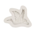 Vliegende kraanvogel siliconen vorm voor DIY fondant en chocolade taartdecoratie - 1# Kraanvogel / Grijs