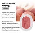 Hanging peach oolong scented wax tablet for closet with fresh fruit aroma - Small - White Peach Oolong