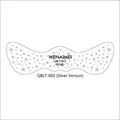 Freckle tattoo sticker with silver star patterns for face and nose makeup - QBLT-002 Silver