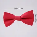 Red bow Christmas cake topper decoration, 12.5cm width, 5-piece set for party decor - 5Pcs Large Red EVA Bowknots