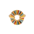 Multicolor Enamel Sunburst (J812)