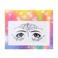 Face and body jewels with clear acrylic rhinestones for makeup in sparkling packaging - Style DE-9-3 / Clear/Diamond