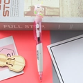 Penna a sfera multicolore unicorno rosa luminosa con criniera arcobaleno per regalo - Unicorno Rosa