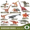 Set de 12 mini figuras realistas de dinosaurios incluyendo el Tiranosaurio con tamaños - Set de 12 Dinosaurios (BL-1189)