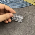 Transparente Silikonform mit mehreren Schleifenformen für DIY handgefertigte Nagelkunst - 101-Schleife