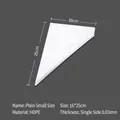 Disposable HDPE pastry bags 16x25cm 0.03mm thickness for cake decorating and baking - Bag / S / Clear