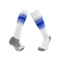 Calze da calcio bianche e blu con suola antiscivolo per l'allenamento professionale - Bianco/Blu Reale