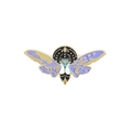 Dark Black Purple Blue Star Cicada