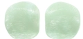 Light green soft silicone heel pads with anti-slip texture for foot protection - Light Green (925 Silver Pin)